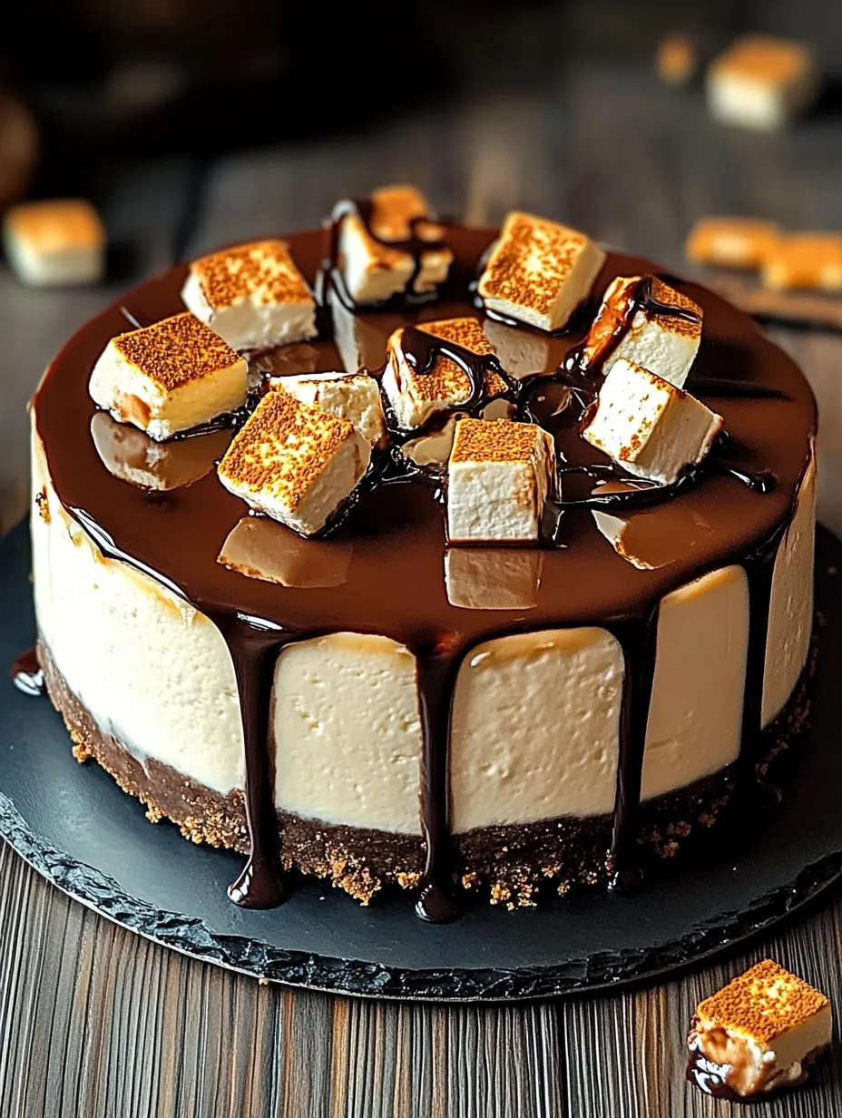 S’mores Inspired Cheesecake Fantasy creation