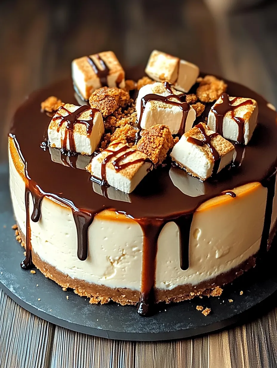 Easy S’mores Inspired Cheesecake Fantasy creation