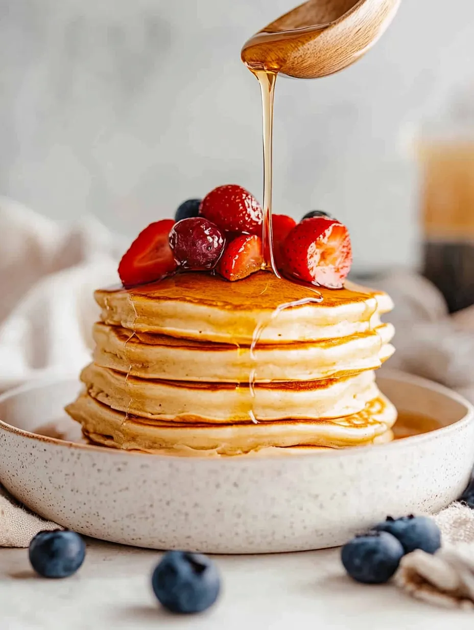 Fluffy Sourdough Discard Pancakes