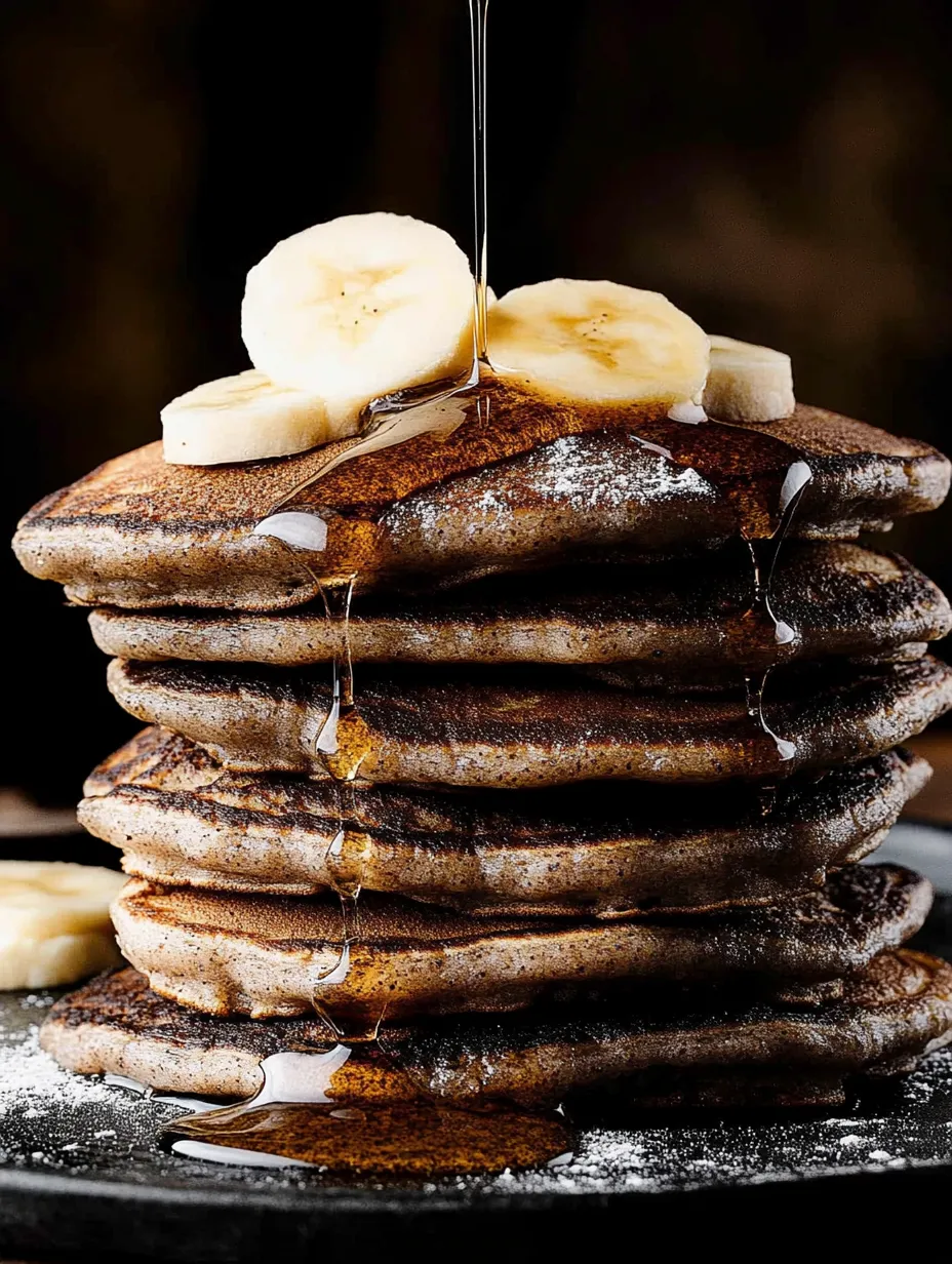 Vegan Sourdough Buckwheat Pancakes