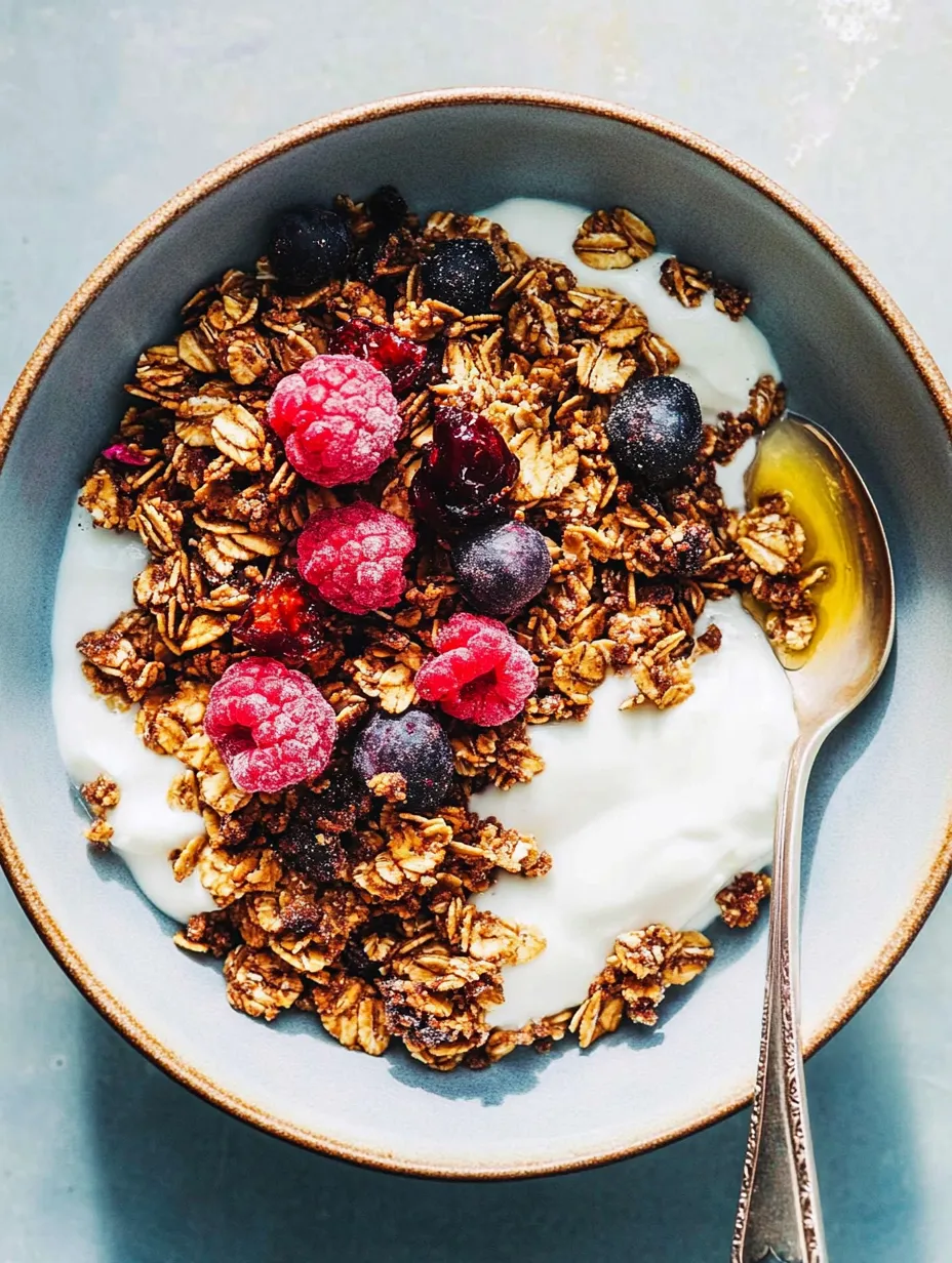 Super Simple Big Cluster Granola How-To