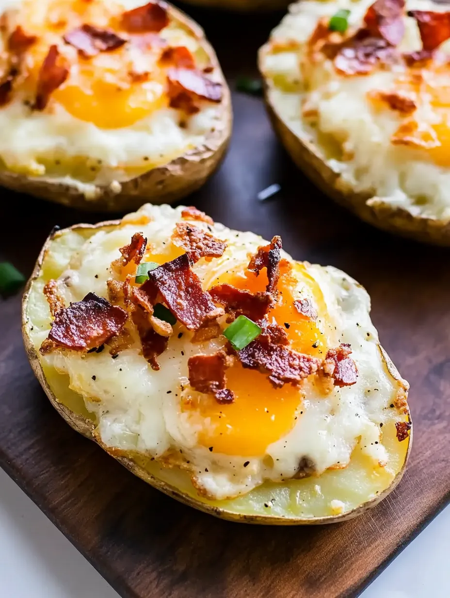 Twice Baked Breakfast Potatoes Recipe