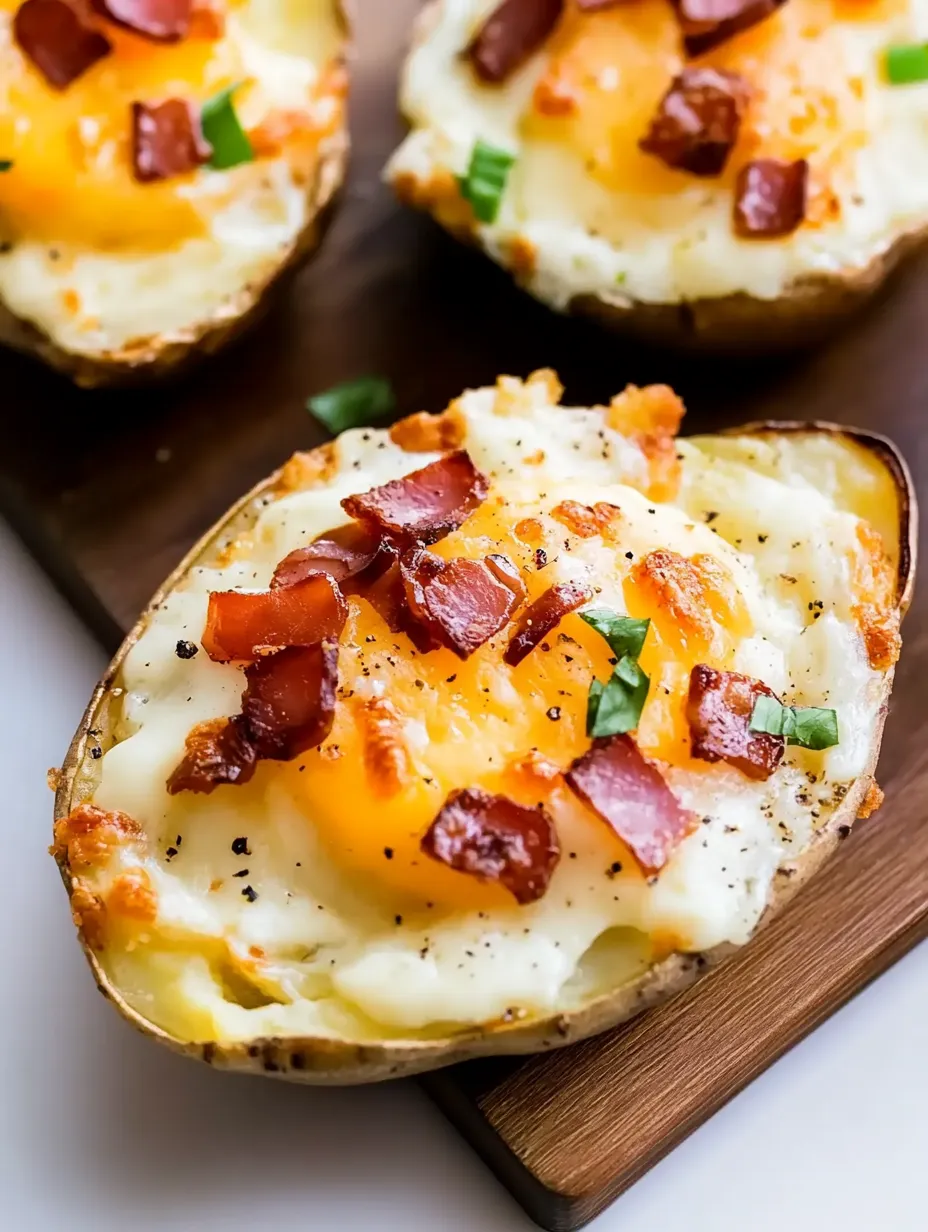 Easy Twice Baked Breakfast Potatoes Recipe
