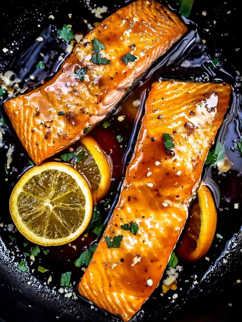 Easy Orange Glazed Salmon