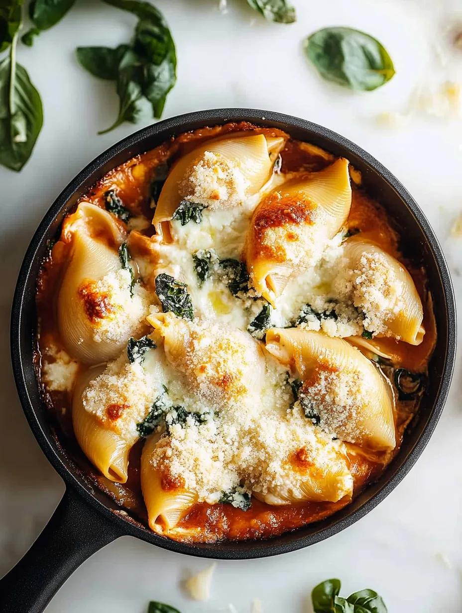 Spinach & Ricotta Stuffed Shells