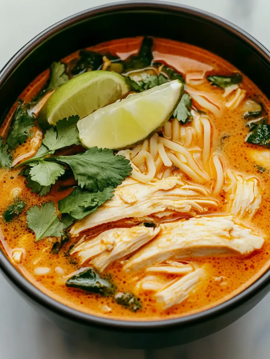 Quick Curry Chicken Soup