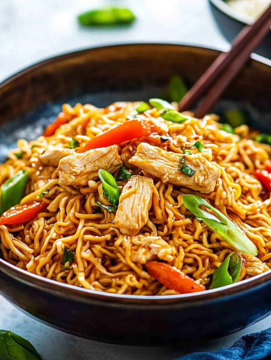 Chicken Ramen Stir Fry