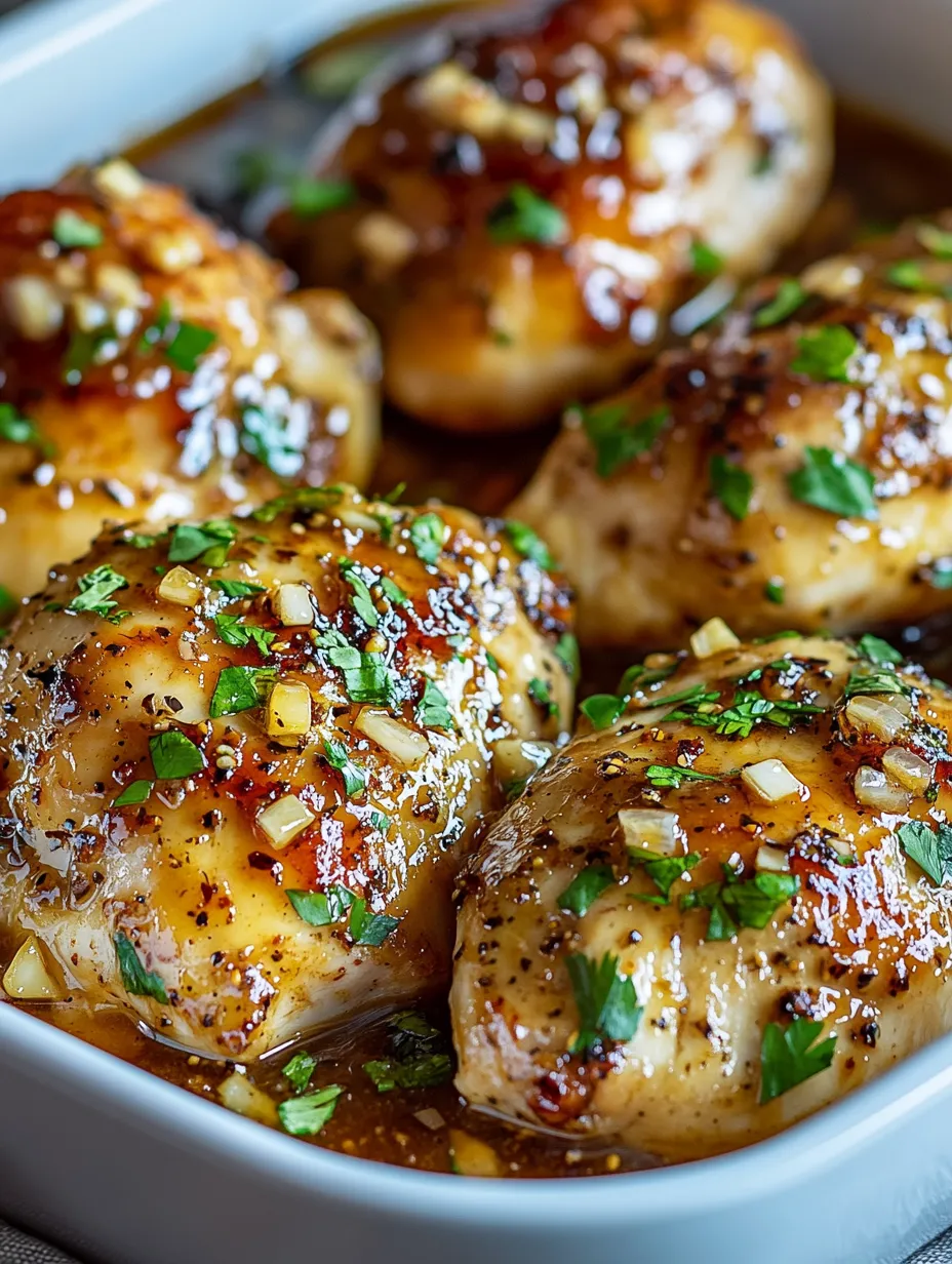 Easy Best Honey Garlic Mustard Chicken