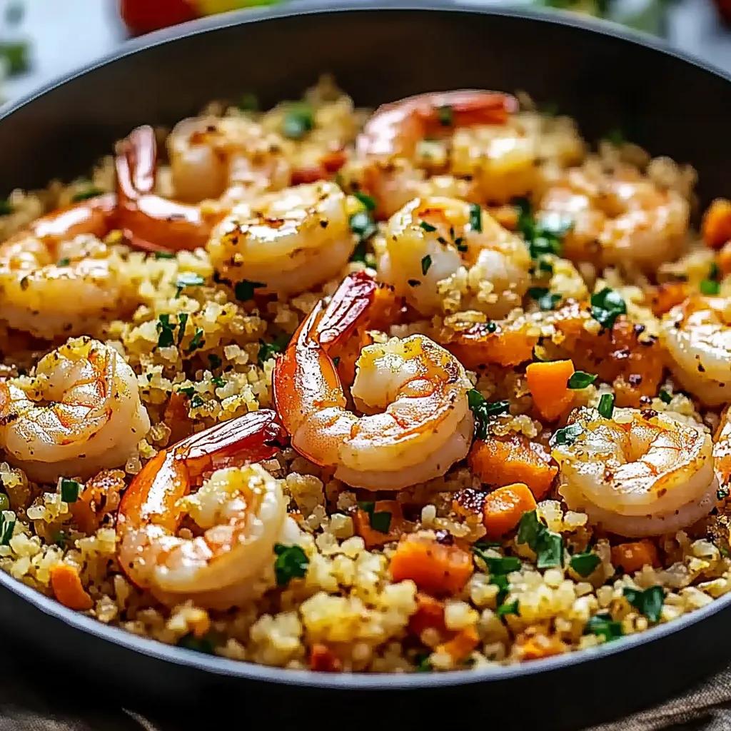 Shrimp Stir Fry with Cauliflower