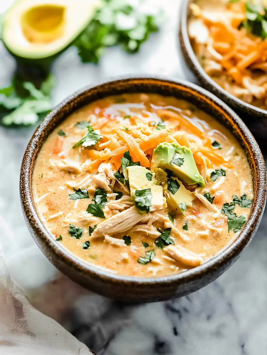 White Chicken Chili Dish