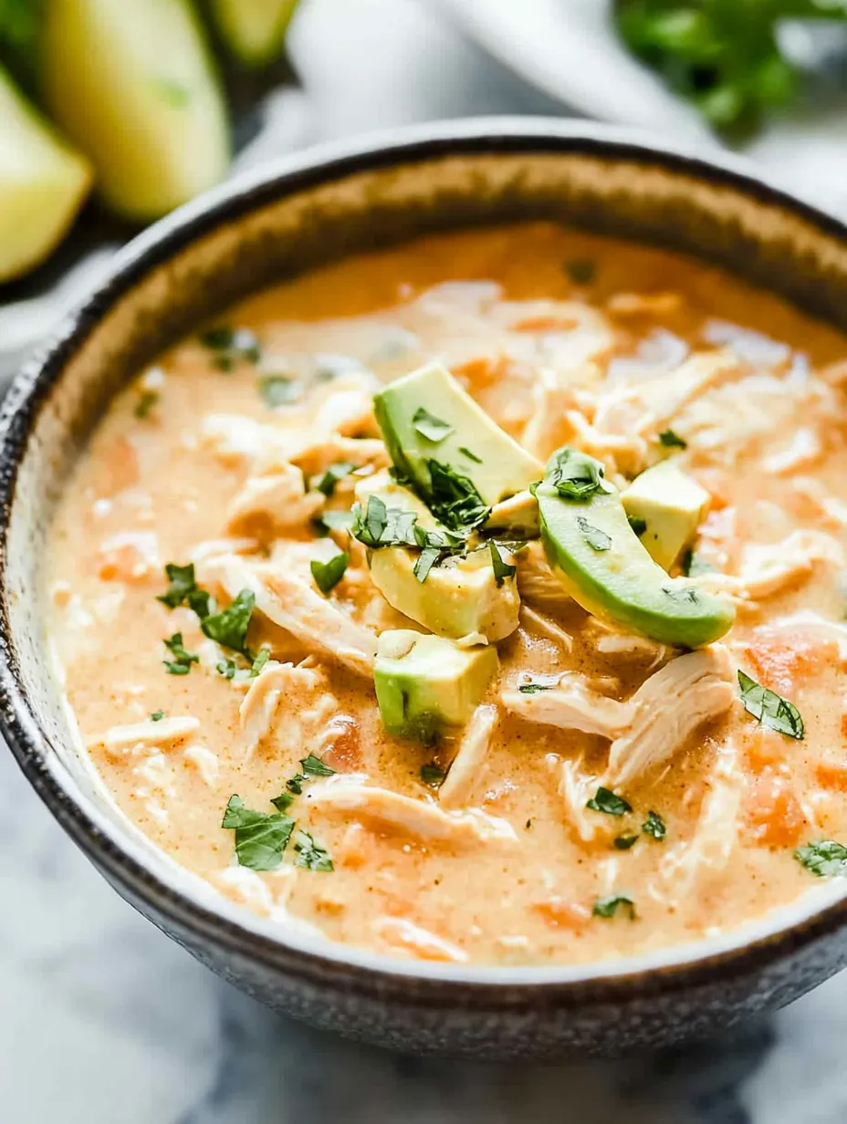 Simple White Chicken Chili Bowl