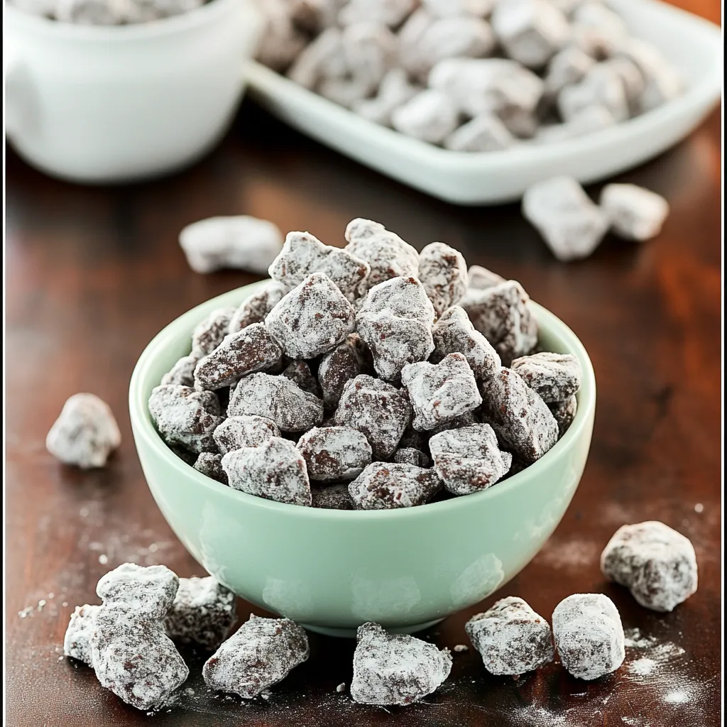 Thin Mint Muddy Buddies creation