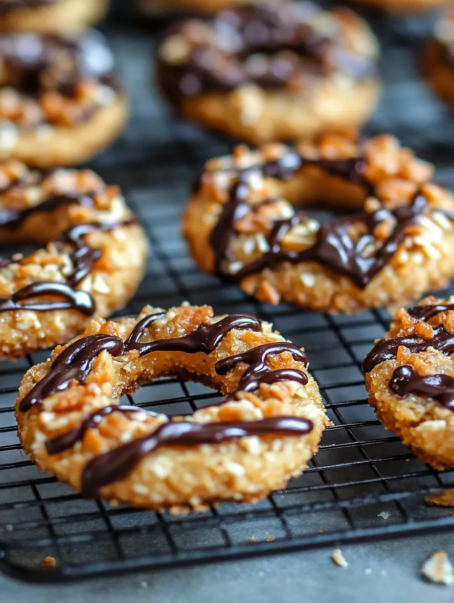 Easy Homemade Samoas Cookies recipe
