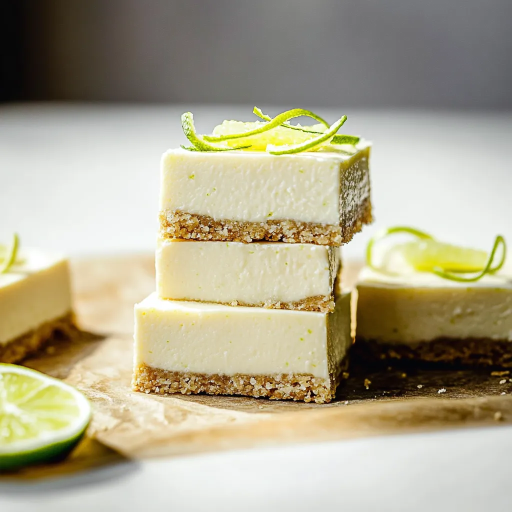 Zesty Key Lime Bars