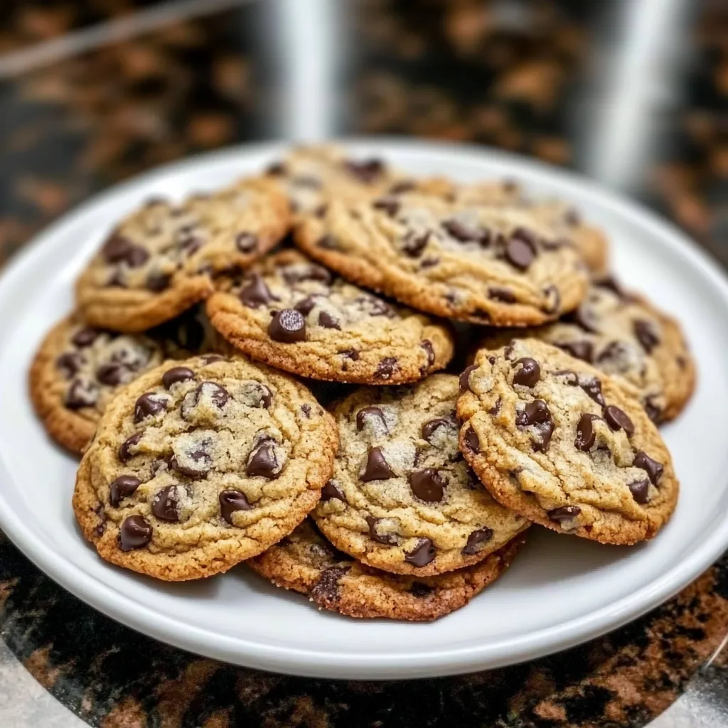 Soft and Chewy Vegan Chocolate Chip Cookies