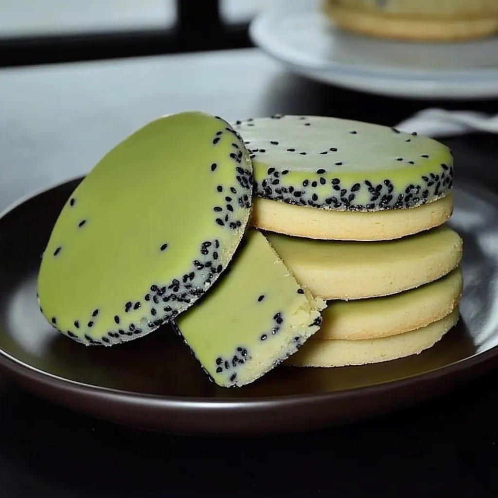 Delightful Black Sesame Cookies
