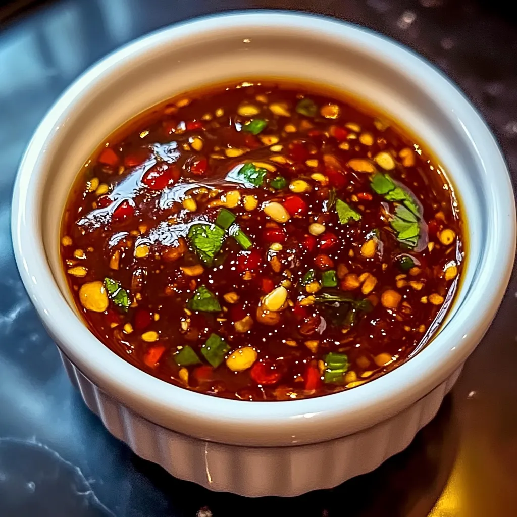 Zesty Chili Sauce with Garlic