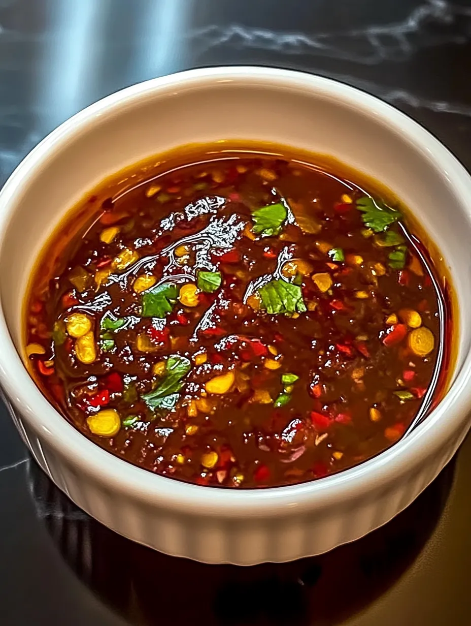 Homemade Chili Garlic Sauce