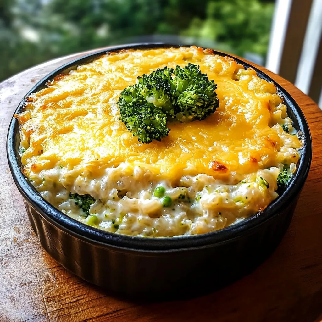 Creamy Cheesy Broccoli Rice Bake: Your Comfort Food Fix
