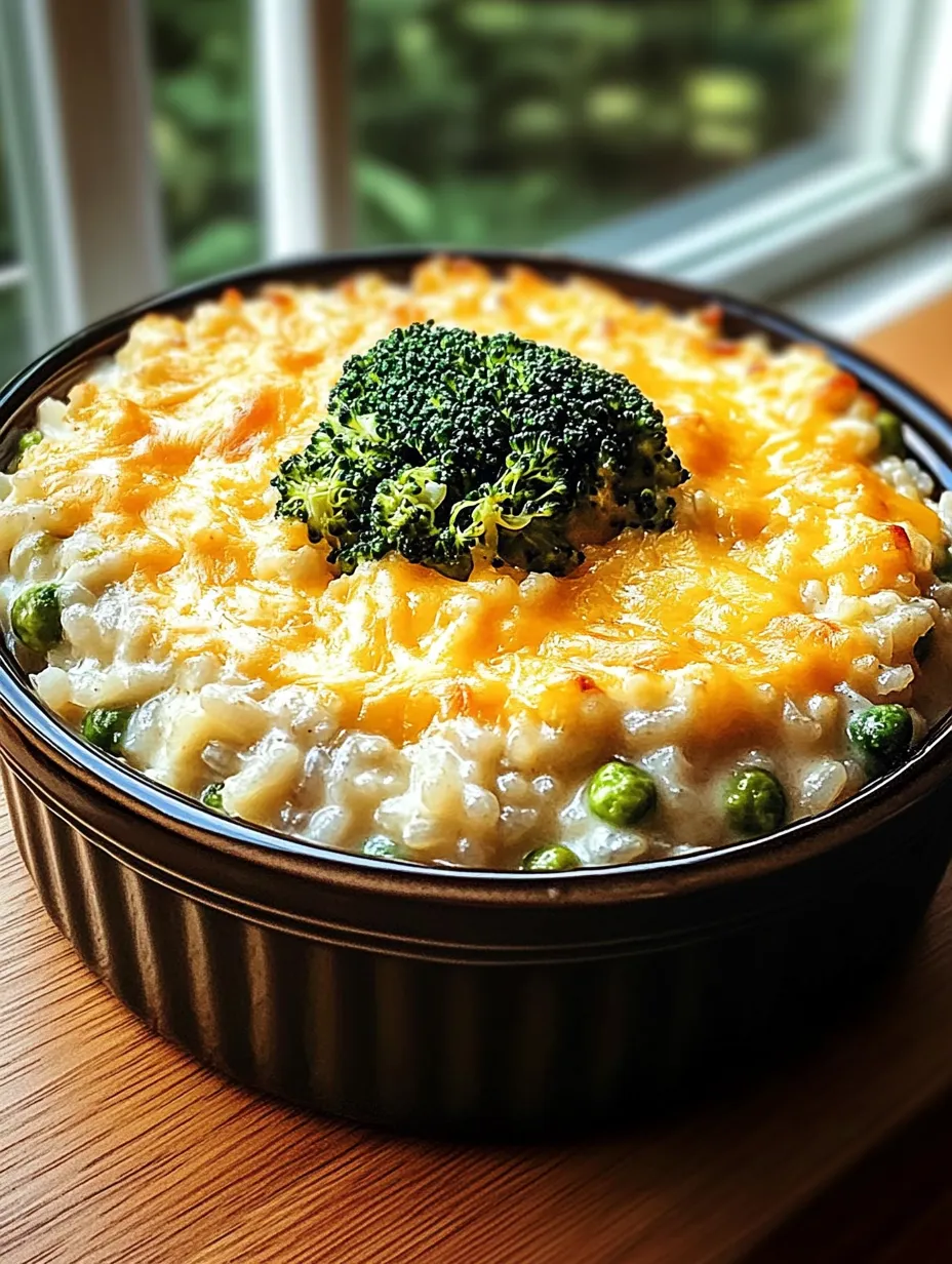 Easy Cheesy Broccoli Rice Casserole: A Creamy, Comforting Classic meal