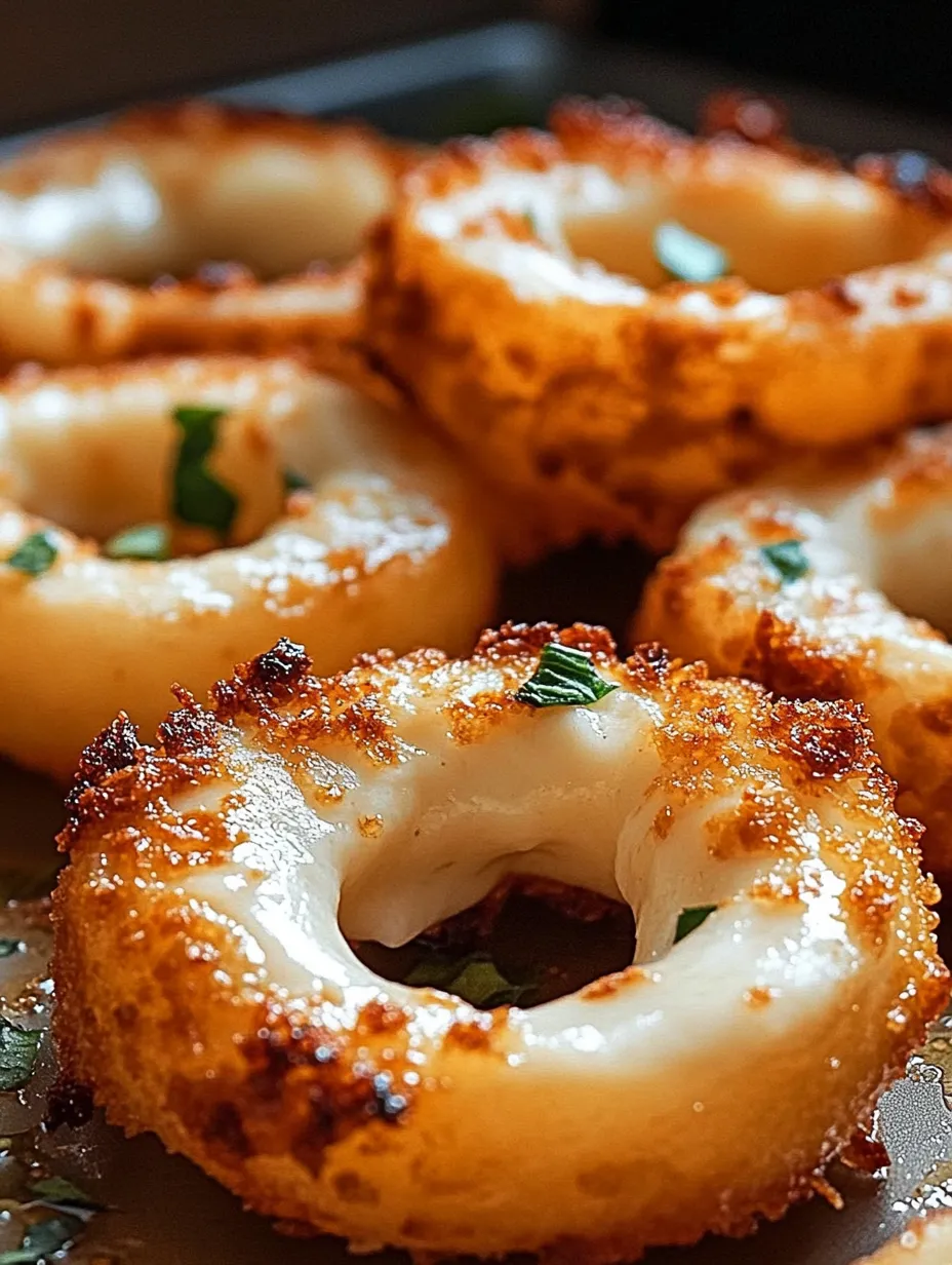 mozzarella onion rings recipe