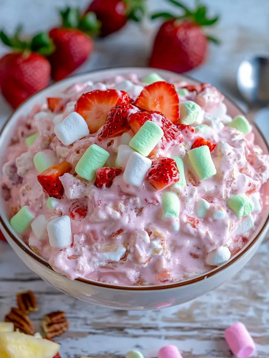 Easy Strawberry Fluff recipe