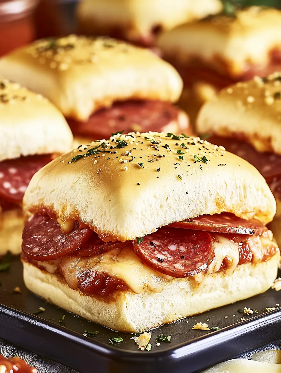 Easy Italian Sliders Recipe