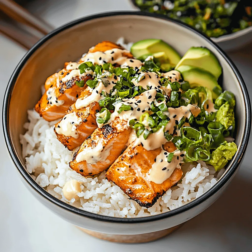 Crunchy Salmon and Rice Dish
