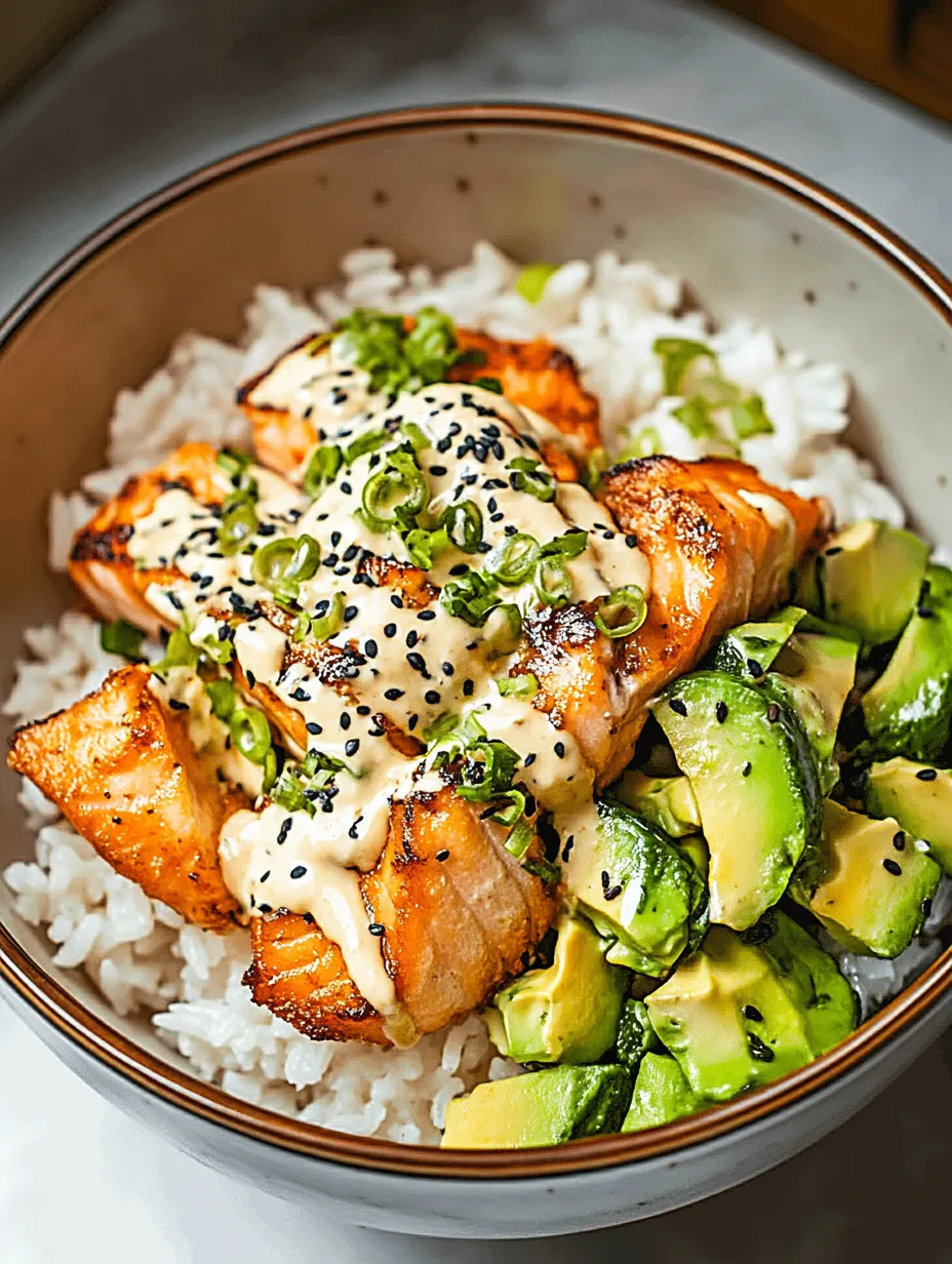 Crunchy Salmon & Rice Bowl How-To