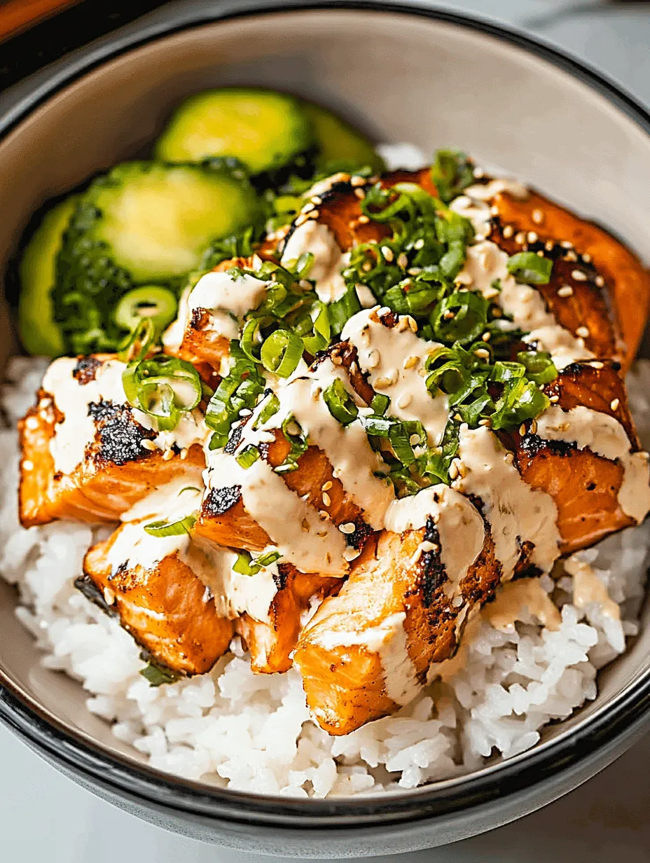 Simple Crunchy Salmon & Rice Bowl Step-by-Step