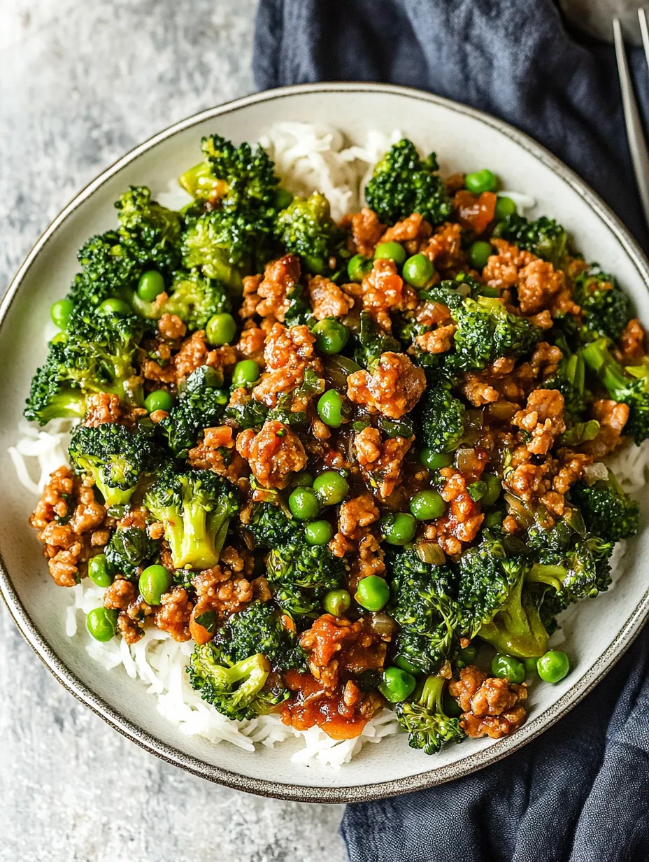 Yummy Teriyaki Ground Turkey with Veggies