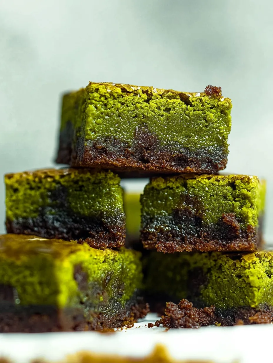 Simple Matcha Brownies Walkthrough