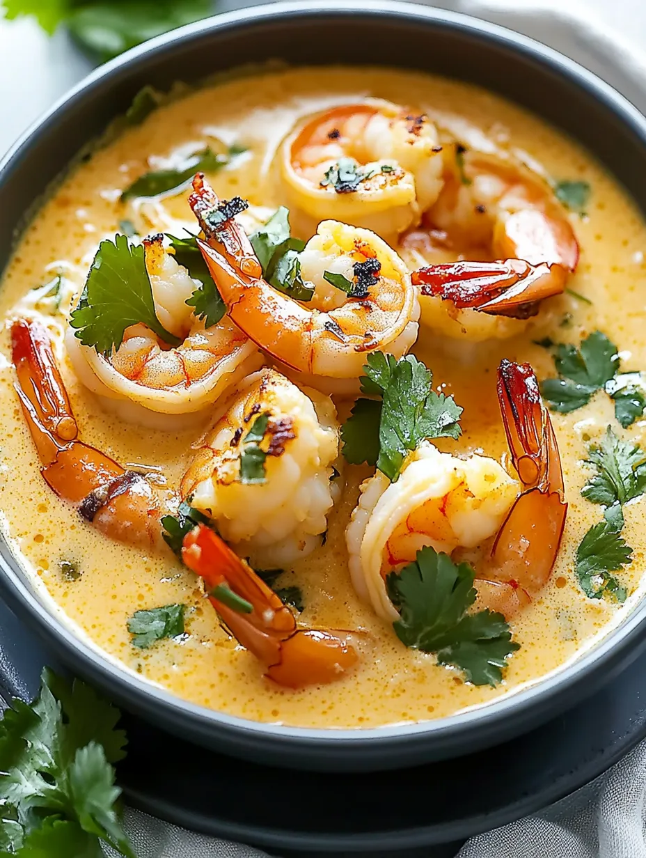 Thai Coconut Shrimp Soup