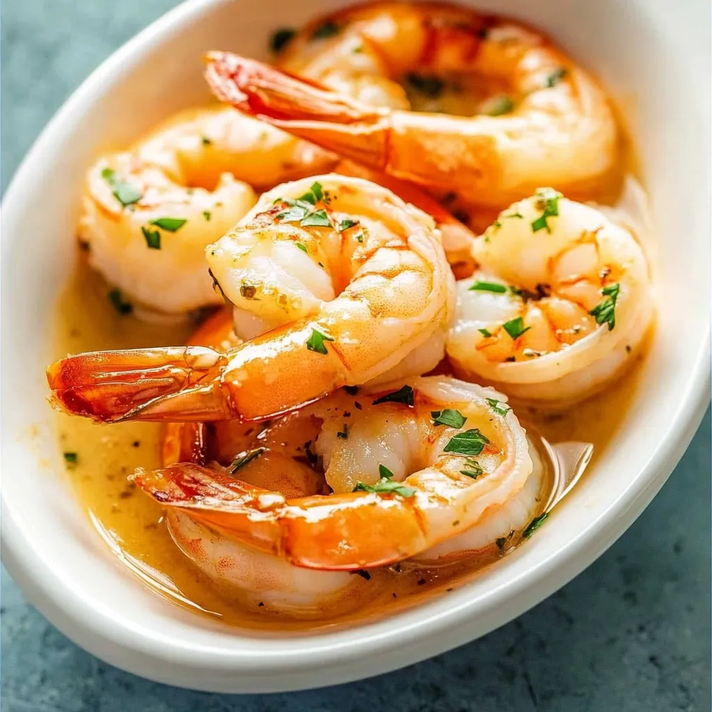 Golden Butter Garlic Shrimp