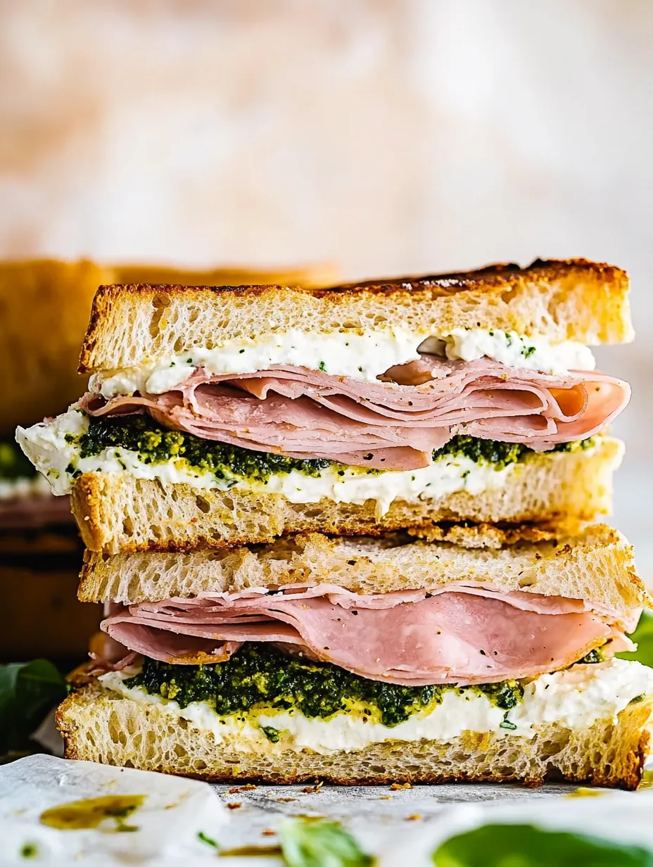 Italian Mortadella Sandwich Recipe