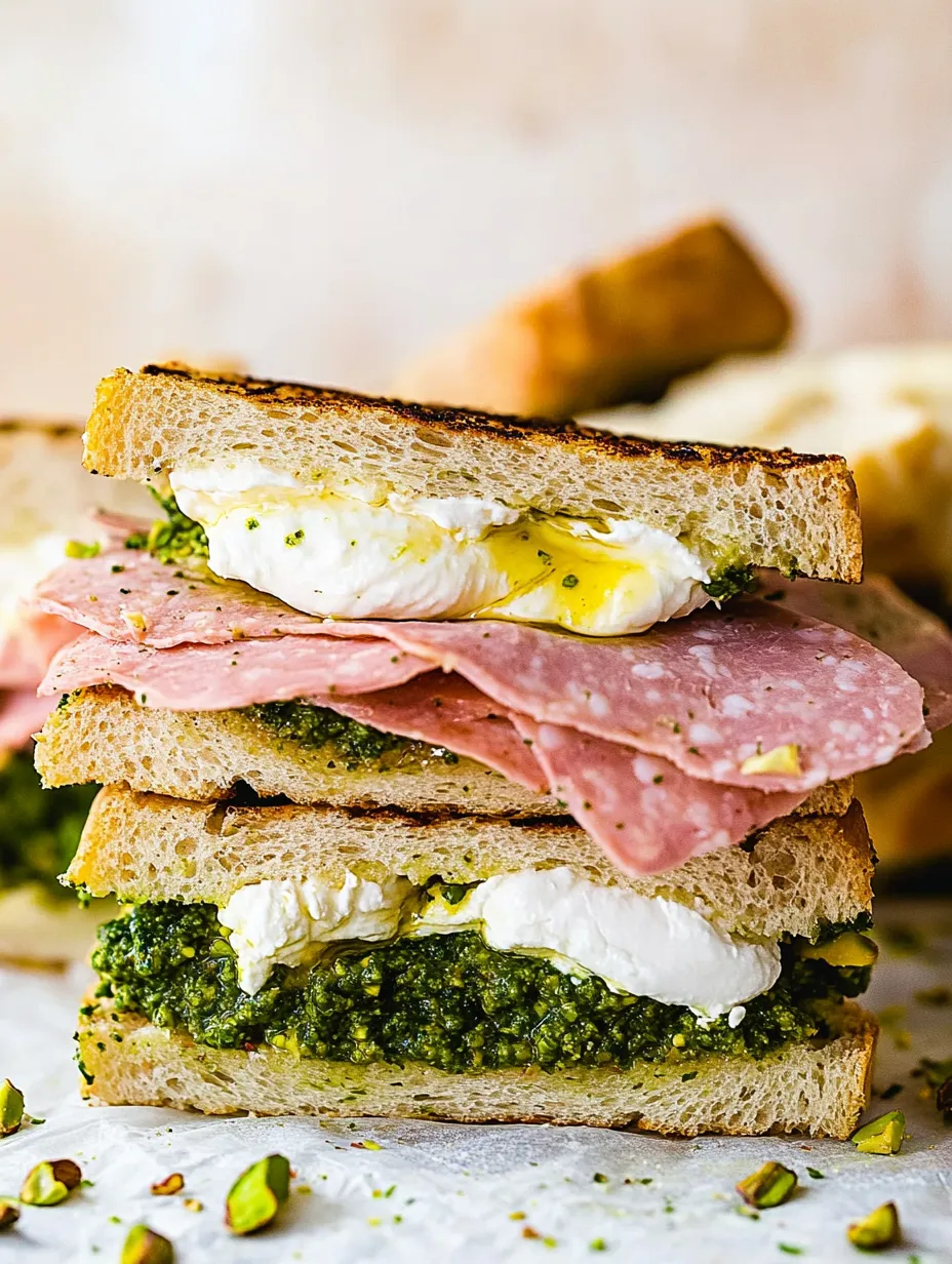 Easy Italian Mortadella Sandwich Recipe