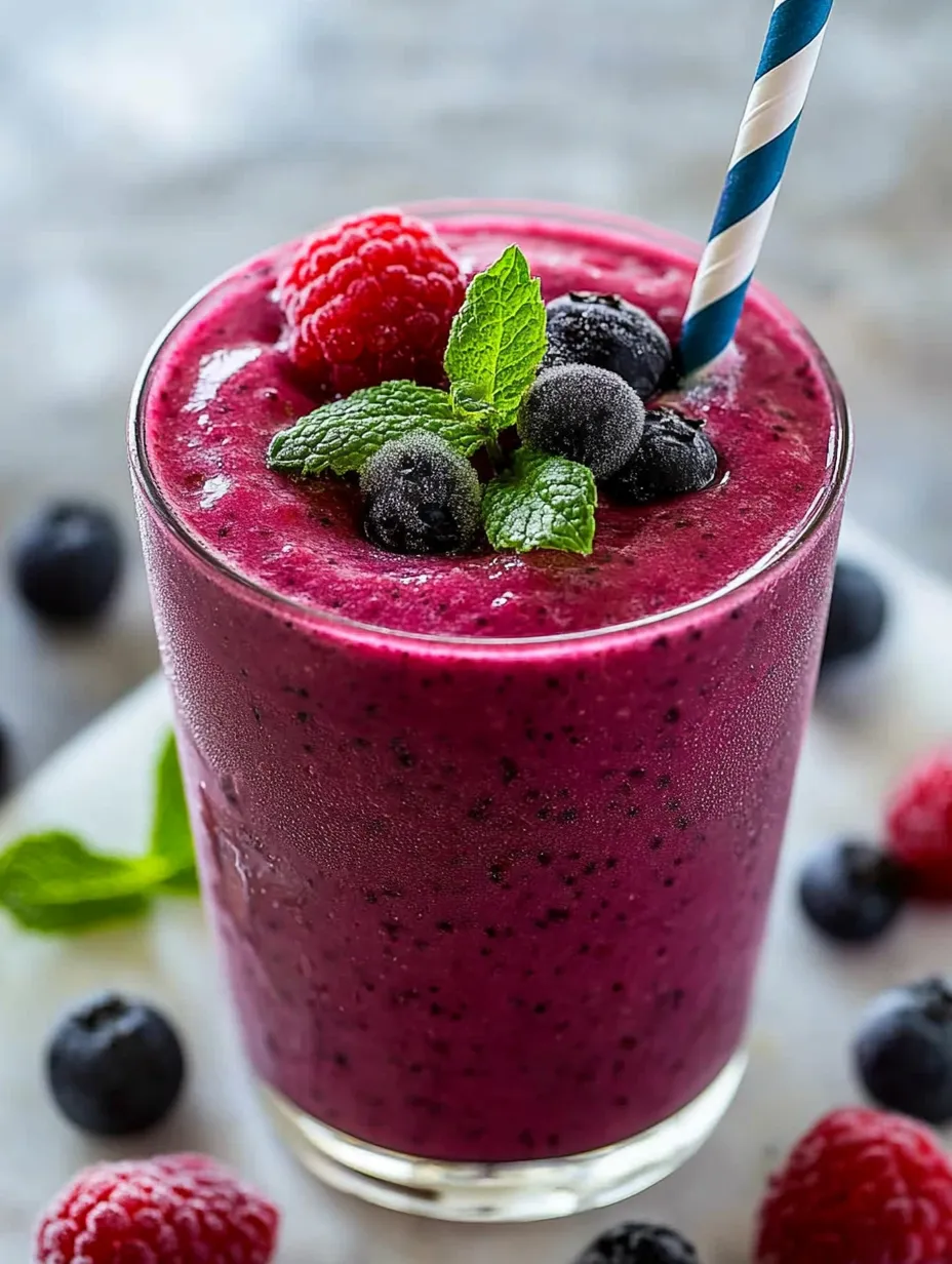 Frozen Fruit Smoothie How-To
