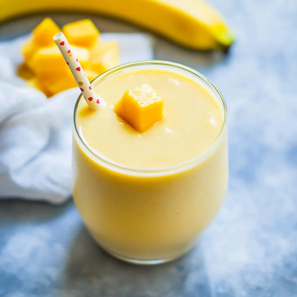 Mango-Banana Drink