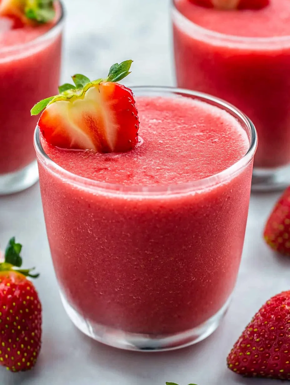 Easiest Strawberry Watermelon Drink