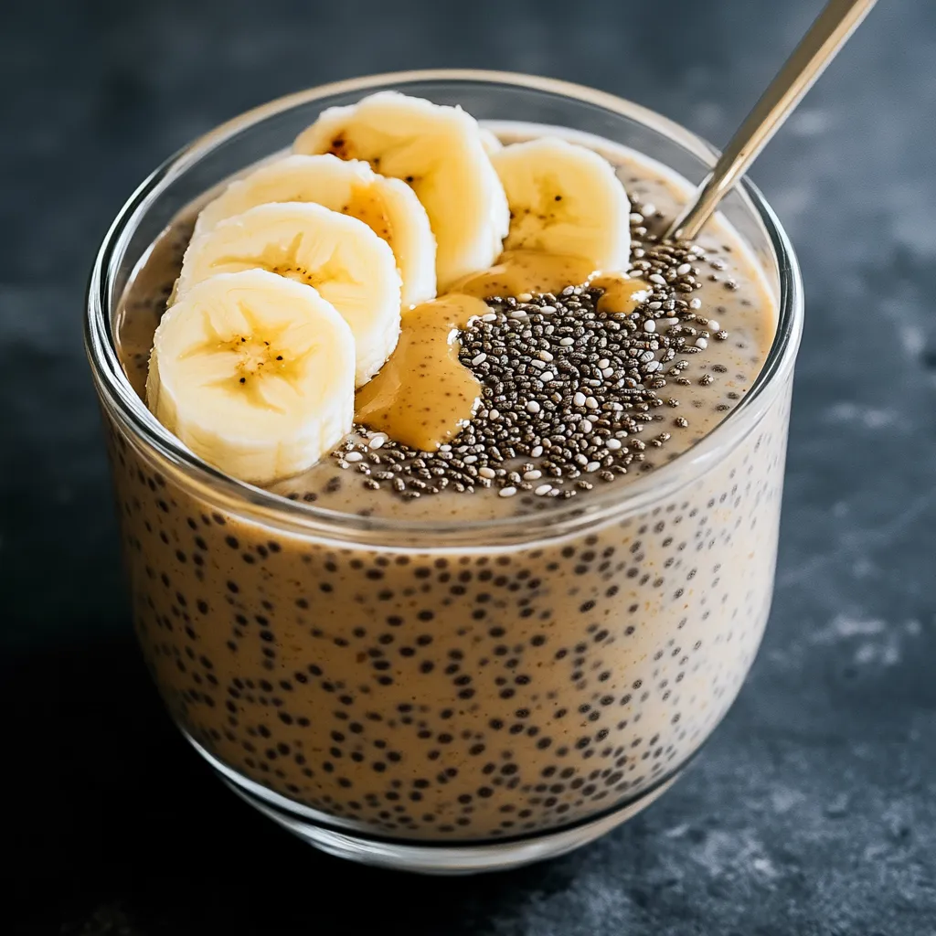 Creamy Chia Seed Pudding with Banana