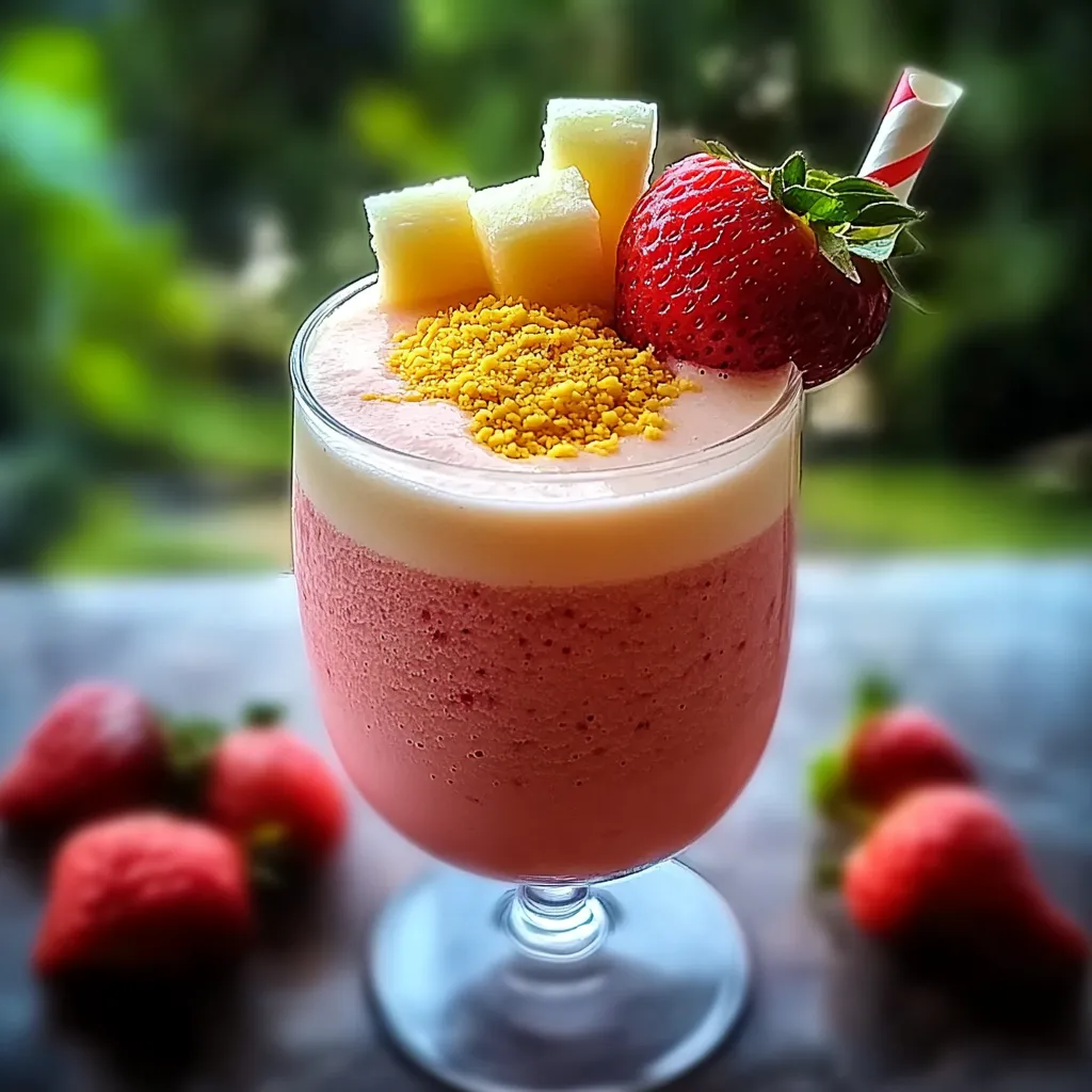 Tropical Strawberry Smoothie Blend