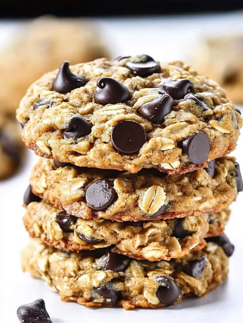 Chocolate Chip Oatmeal Cookies