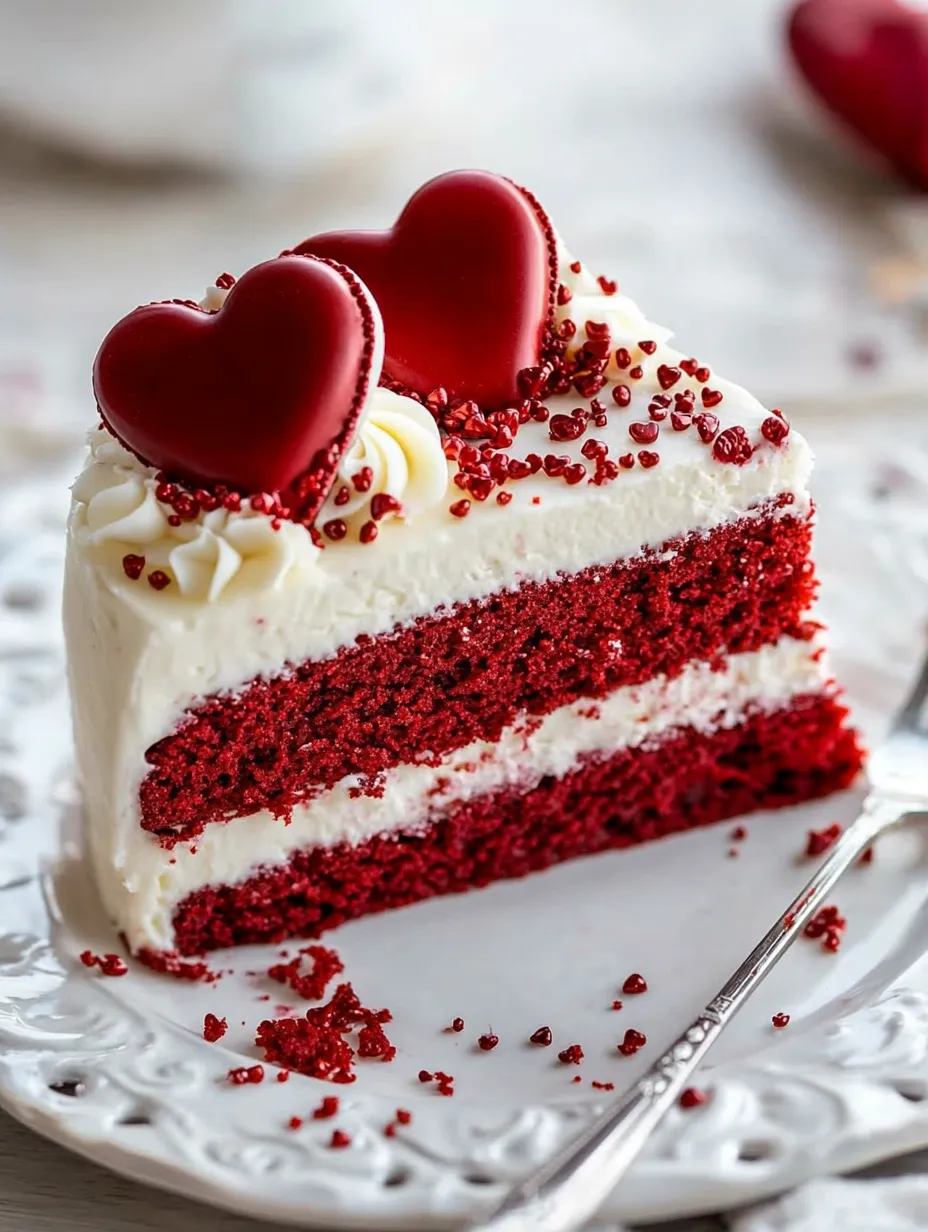 Romantic Valentine’s Day Cake Tutorial