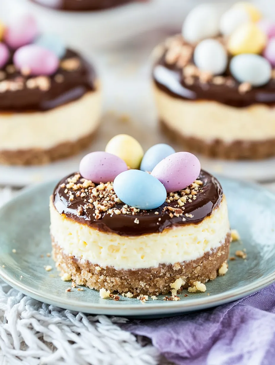 Cadbury Mini Eggs Cheesecake Dessert