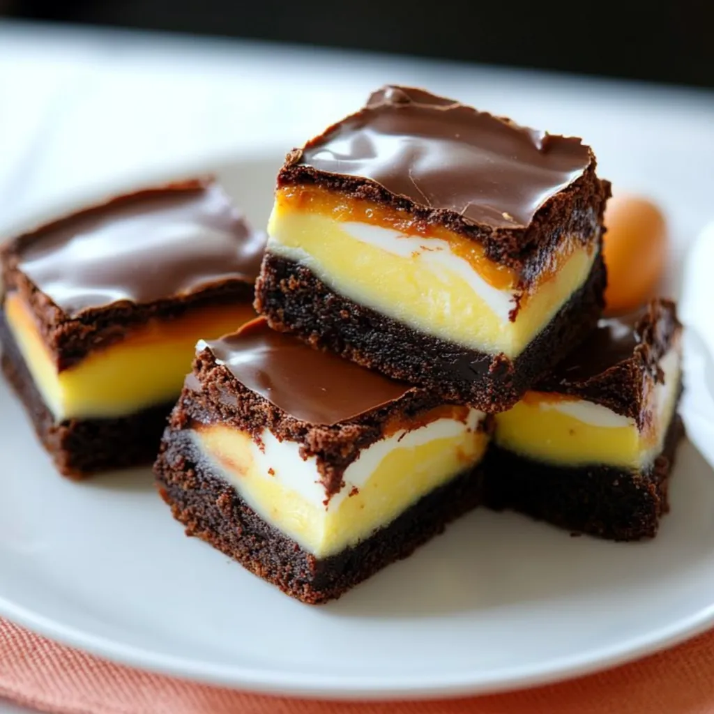 Eggy Brownie Treats