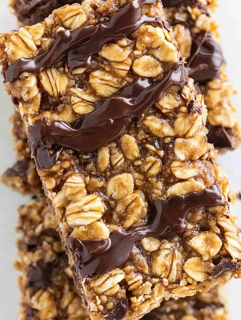 Sourdough Discard Granola Bars Snack