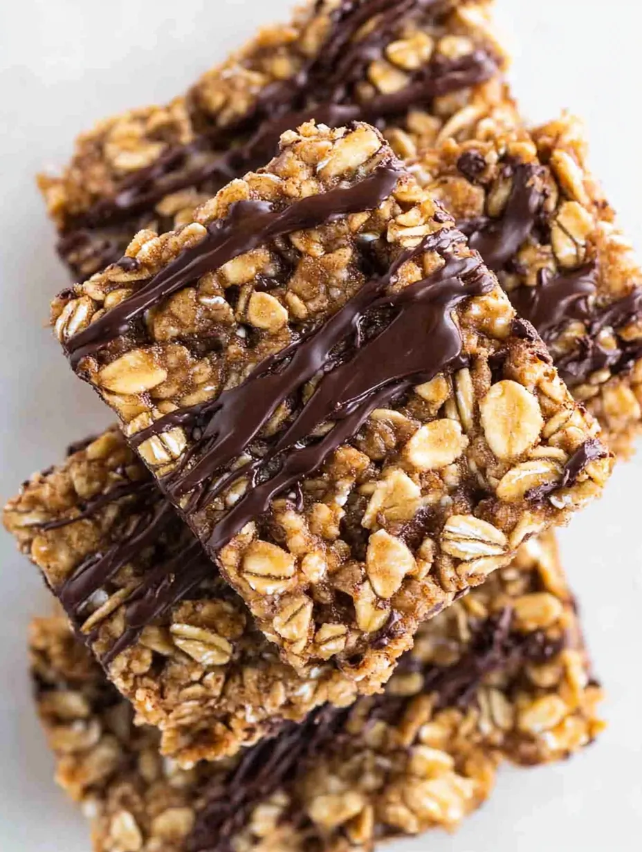 Simple Sourdough Discard Granola Bars Snack
