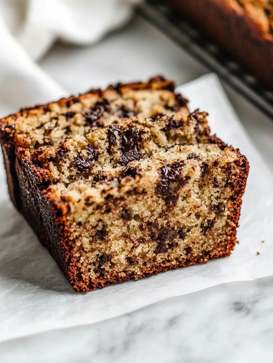 Super Easy Chocolate Chip Banana Loaf