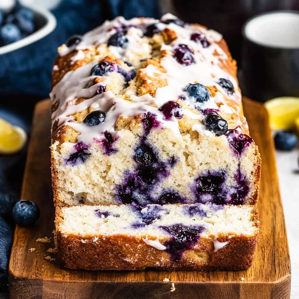Tangy Blueberry Bread