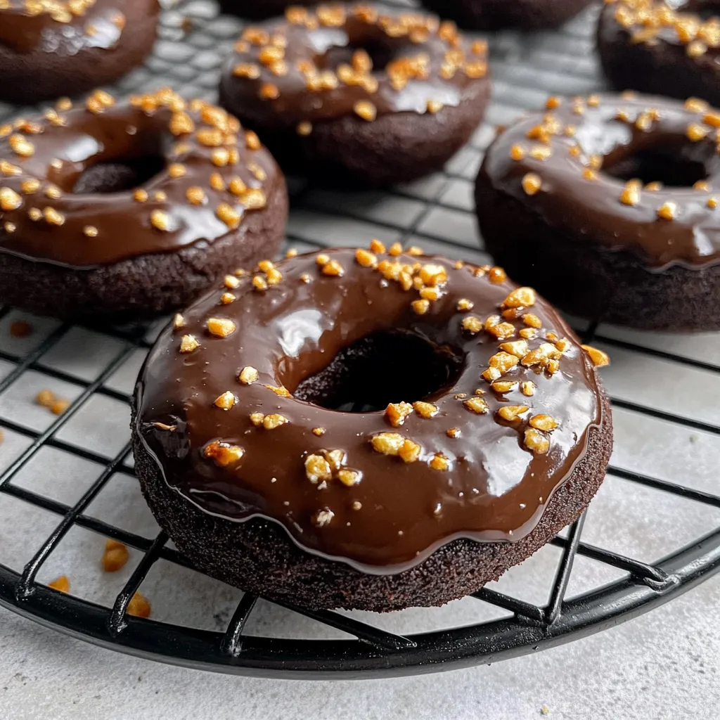 Cassava Chocolate Donuts